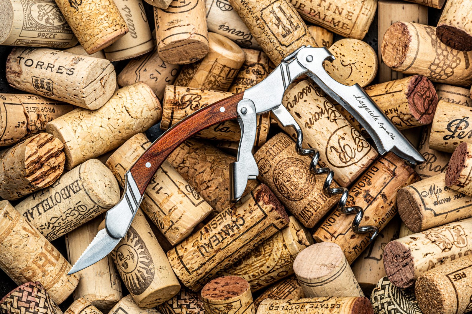 KurkRoos_SF (5) Rose Wood Corkscrew | Laguiole Luxury Line