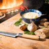 Olive Wood Santoku Knife (14cm) | Forged