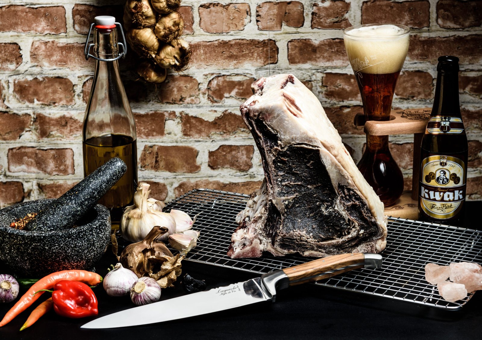 Olive Chef's Knife | Laguiole Luxury Line