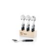 Black Teaspoons (Set of 6) | Laguiole Premium Line
