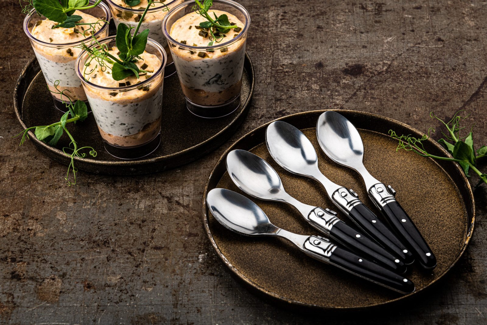 PrMiniSpoonZw_SF (1) Black Teaspoons (Set of 6) | Laguiole Premium Line