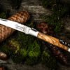 Olive Pocket Knive with Corkscrew | Laguiole Luxury Line