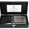 Stainless Steel Steak Knives (Set of 6) | Laguiole Luxury Line